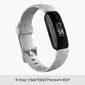 Fitbit Inspire 2, Lunar WhiteBlack  - ساعة ذكية