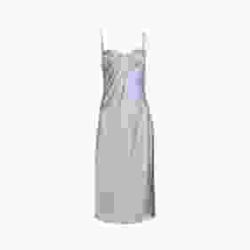 EMBROIDERY SLIP DRESS  - فستان منزلق مطرّز