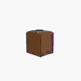 SQUARE TISSUE BOX 12.2X10.7X12.5 CREAM - علبة مناديل مربعة بحجم 12.2 × 10.7 × 12.5 سم كريمي اللون