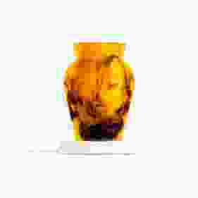 HENRY BUD VASE TORTOISE 4x4x5.4 - مزهرية هنري صغيرة بلون سلحفاة، 4 × 4 × 5.4