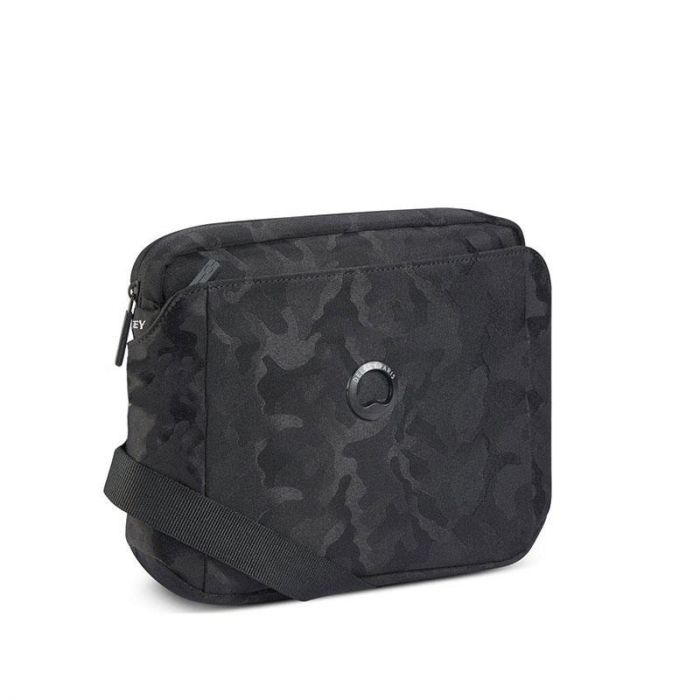 DELSEY PICPUS 2CPTS HOR MINI BAG BLACK - حقائب اليد | DELSEY - دلسى
