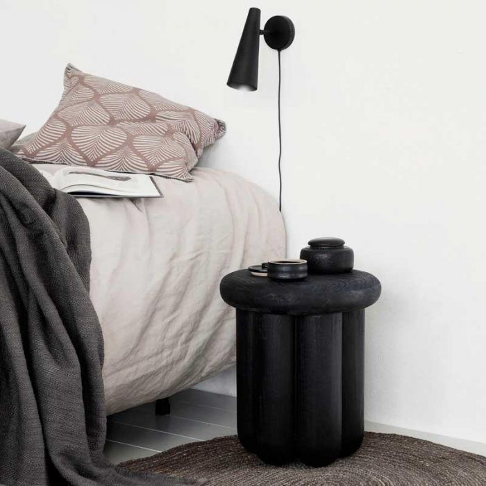 SIDE TABLE PHANT BLACK - طاولة جانبية سوداء | HOUSE DOCTOR - هاوس دكتر SIDE TABLE PHANT BLACK - طاولة جانبية سوداء | HOUSE DOCTOR - هاوس دكتر