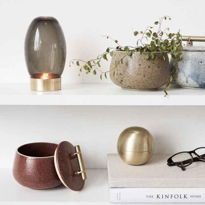 STORAGE W/ LID DIVA BURNT HENNA - مزهرية BURNT HENNA ذات غطاء | HOUSE DOCTOR - هاوس دكتر STORAGE W/ LID DIVA BURNT HENNA - مزهرية BURNT HENNA ذات غطاء | HOUSE DOCTOR - هاوس دكتر