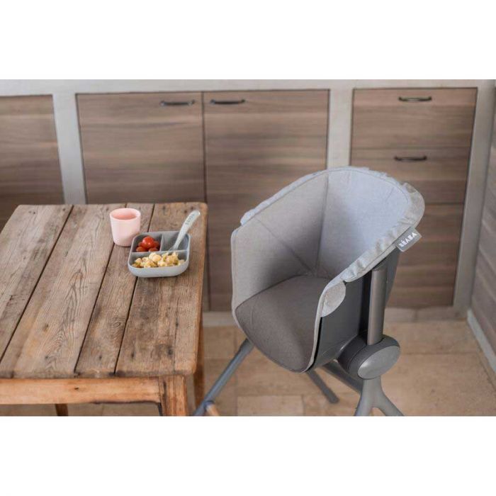 HIGHCHAIR UP&DOWN TEXTILE SEAT GRE - إكسسوارات | BEABA - بيابا