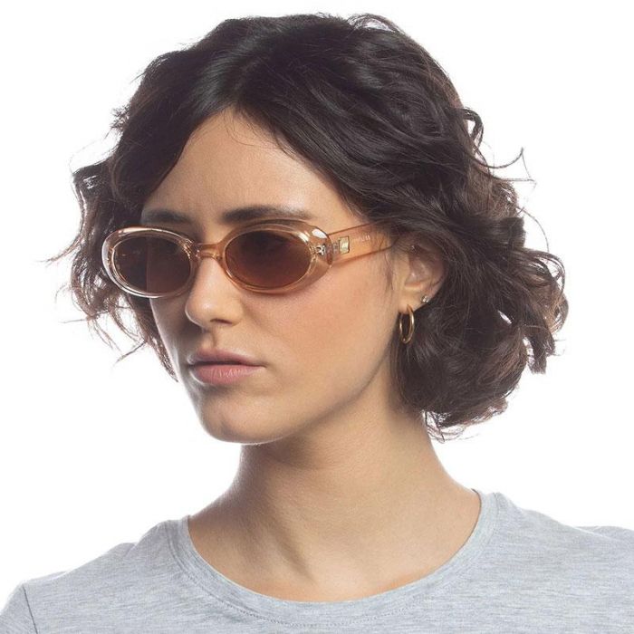 SUNGLASSES WORK IT  NOUGAT TAN TINT M - نظارات شمسية  WORK IT  NOUGAT TAN TINT، مقاس: متوسط | LE SPECS - لو سبكس