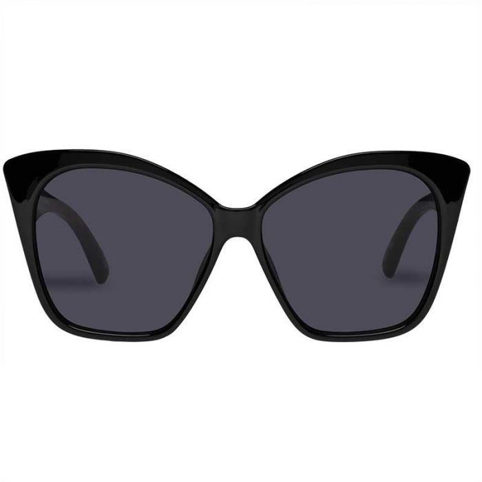 SUNGLASSES HOT TRASH BLACK SMOKE L - نظارات شمسية | LE SPECS - لو سبكس