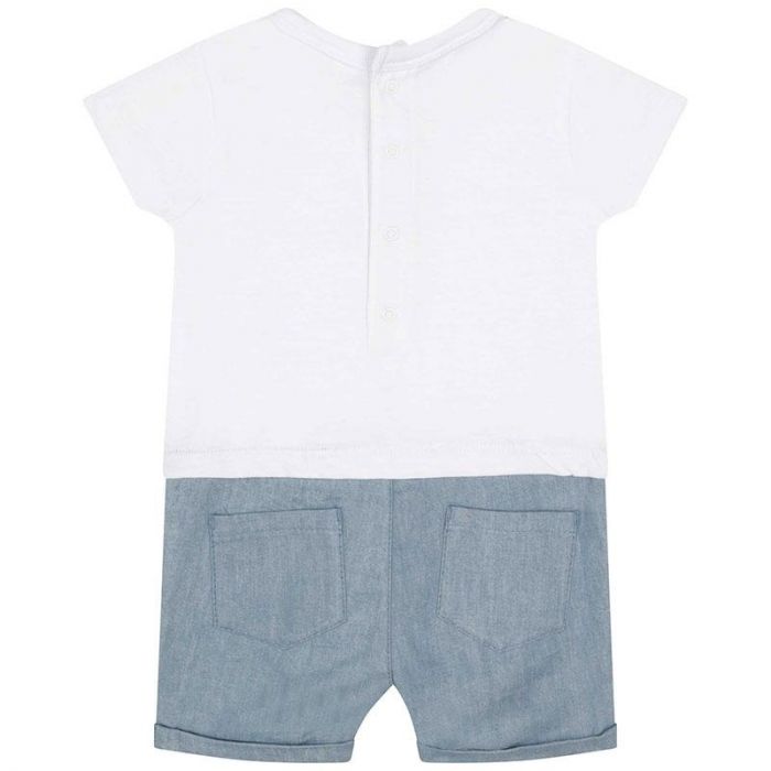 BABY BOY SHORT ALL IN ONE - بدلة من قطعة واحدة | MICHAEL KORS - مايكل كورس