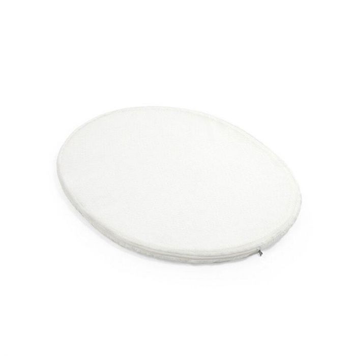 Sleepi Mini Fitted Sheet-White - إكسسوارات | STOKKE - ستوكي