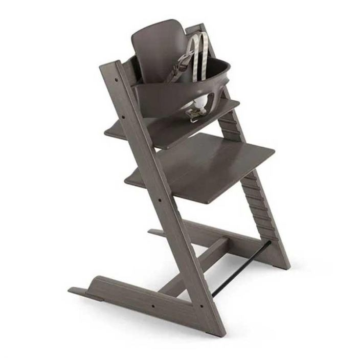 Tripp Trapp Babyset - Hazy Grey - كرسي أطفال | STOKKE - ستوكي