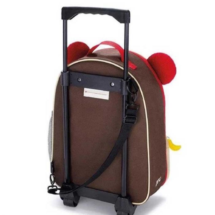 Sh Zoo Kids Rolling Luggage Monkey - حقائب | SKIP HOP - سكيب هوب