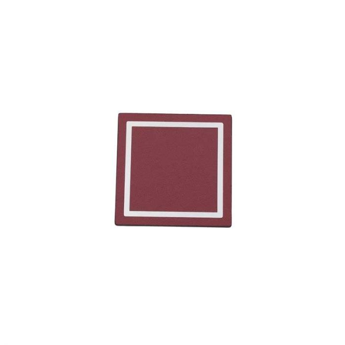 6 PCS SET VENERE SQUARE COASTER 11X11 WINE - صينية مربعة | PINETTI - بينيتي