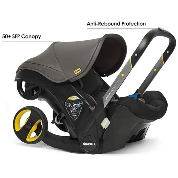 DOONA CAR SEAT GREY HOUND WITH ISOFIX BASE - مقعد سيارة | DOONA - دونا