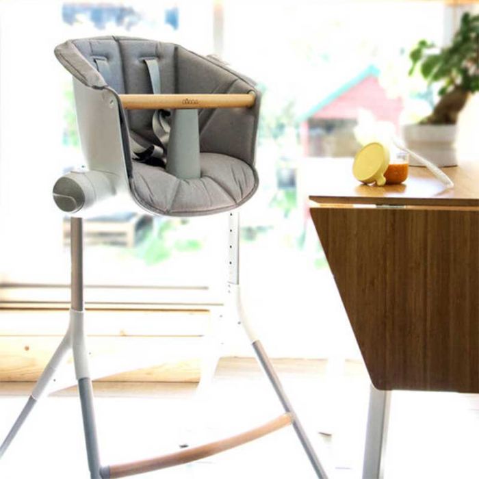 UPANDDOWN HIGH CHAIR GREY WHITE - إكسسوارات | BEABA - بيابا