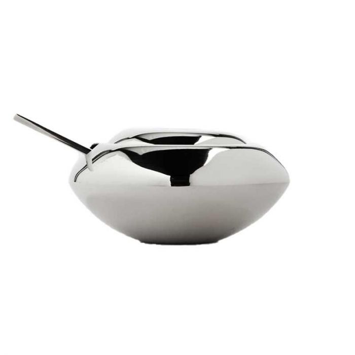 FORM SUGAR DISH & SPOON STAINLESS STEEL SILVER - ملاعق | TOM DIXON - توم دكس