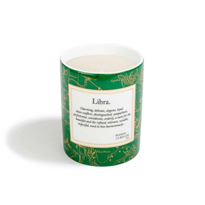 LIBRA - ZODIAC COLLECTION 350G - شمعة | MAISON LA BOUGIE - ميزون لا بوج LIBRA - ZODIAC COLLECTION 350G - شمعة | MAISON LA BOUGIE - ميزون لا بوج