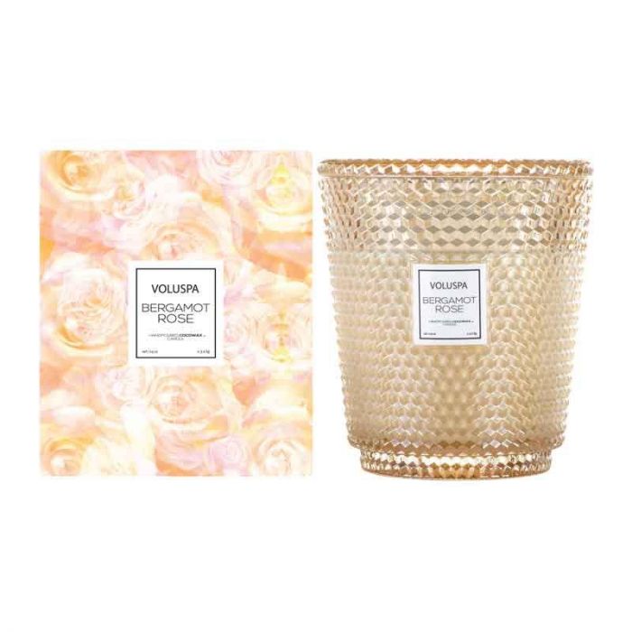 BERGAMOT ROSE 5 WICK HEARTH 114 OZ- شمعة | VOLUSPA - فولوسبا BERGAMOT ROSE 5 WICK HEARTH 114 OZ- شمعة | VOLUSPA - فولوسبا