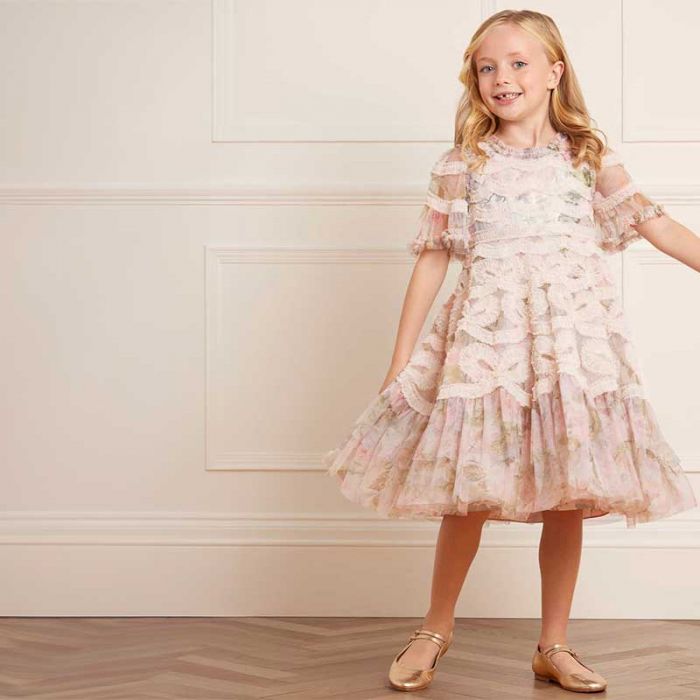 GIRL DRESS - فستان | NEEDLE & THREAD - نيدل & ثريد GIRL DRESS - فستان | NEEDLE & THREAD - نيدل & ثريد