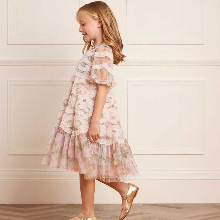 GIRL DRESS - فستان | NEEDLE & THREAD - نيدل & ثريد GIRL DRESS - فستان | NEEDLE & THREAD - نيدل & ثريد