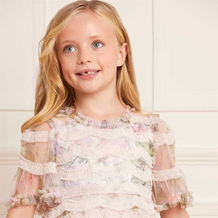 GIRL DRESS - فستان | NEEDLE & THREAD - نيدل & ثريد GIRL DRESS - فستان | NEEDLE & THREAD - نيدل & ثريد