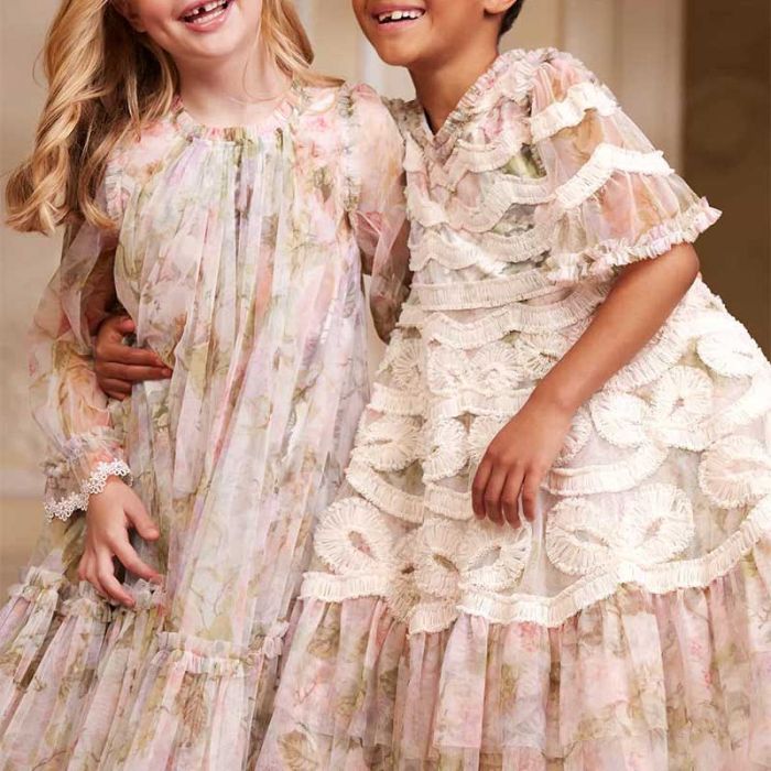 GIRL DRESS - فستان | NEEDLE & THREAD - نيدل & ثريد GIRL DRESS - فستان | NEEDLE & THREAD - نيدل & ثريد