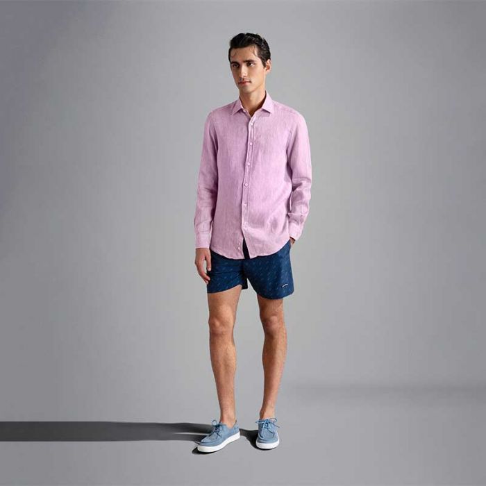 SHIRT - قميص سادة كم طويل | PAUL & SHARK - بول & شارك SHIRT - قميص سادة كم طويل | PAUL & SHARK - بول & شارك