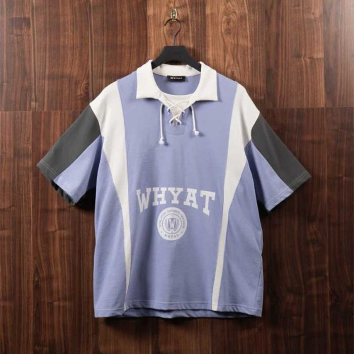 SHIRT JERSEY ATHETICS - قميص سادة كم قصير | WHYAT - وايت SHIRT JERSEY ATHETICS - قميص سادة كم قصير | WHYAT - وايت