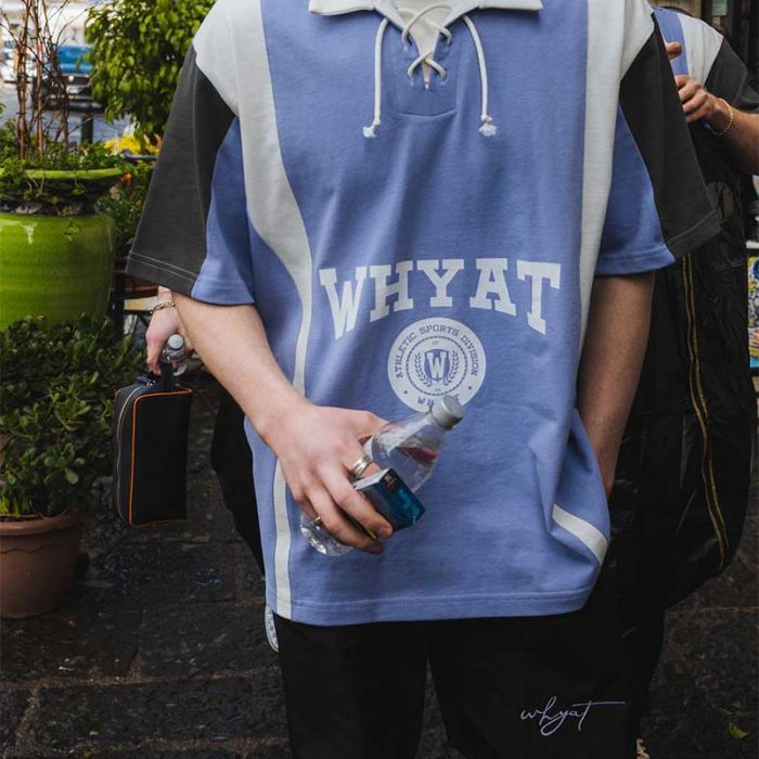 SHIRT JERSEY ATHETICS - قميص سادة كم قصير | WHYAT - وايت SHIRT JERSEY ATHETICS - قميص سادة كم قصير | WHYAT - وايت