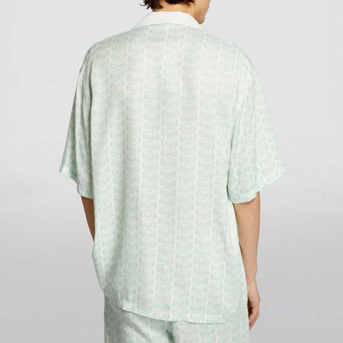 SHIRT CAPRI PATTERN - قميص سادة كم قصير | WHYAT - وايت SHIRT CAPRI PATTERN - قميص سادة كم قصير | WHYAT - وايت