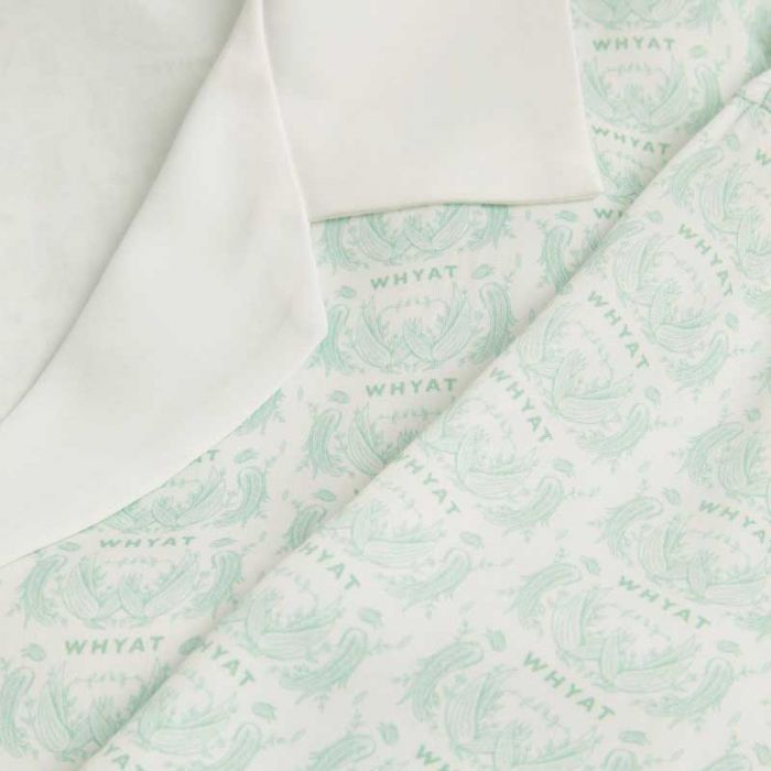 SHIRT CAPRI PATTERN - قميص سادة كم قصير | WHYAT - وايت SHIRT CAPRI PATTERN - قميص سادة كم قصير | WHYAT - وايت