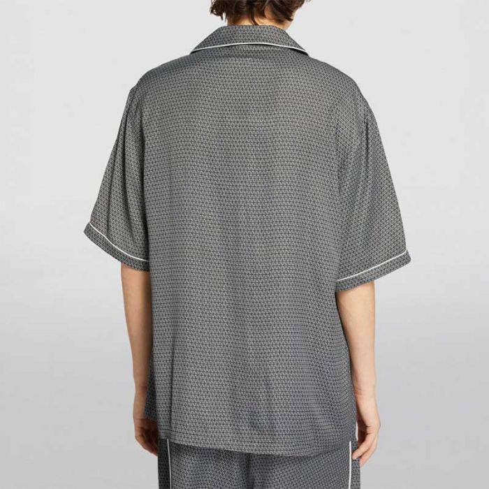 SHIRT AMALFI PATTERN - قميص سادة كم قصير | WHYAT - وايت SHIRT AMALFI PATTERN - قميص سادة كم قصير | WHYAT - وايت