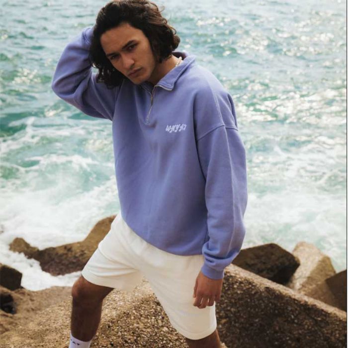 SWEATSHIRT - بلوزة قطنية رياضية | WHYAT - وايت SWEATSHIRT - بلوزة قطنية رياضية | WHYAT - وايت