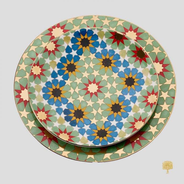 PLATE DINNER 27CM KANZ BY ED SET OF 6 - أطباق | ZARINA - زارينا PLATE DINNER 27CM KANZ BY ED SET OF 6 - أطباق | ZARINA - زارينا