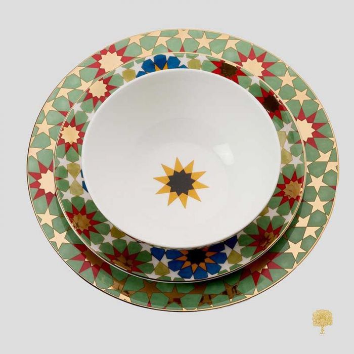 PLATE DINNER 27CM KANZ BY ED SET OF 6 - أطباق | ZARINA - زارينا PLATE DINNER 27CM KANZ BY ED SET OF 6 - أطباق | ZARINA - زارينا