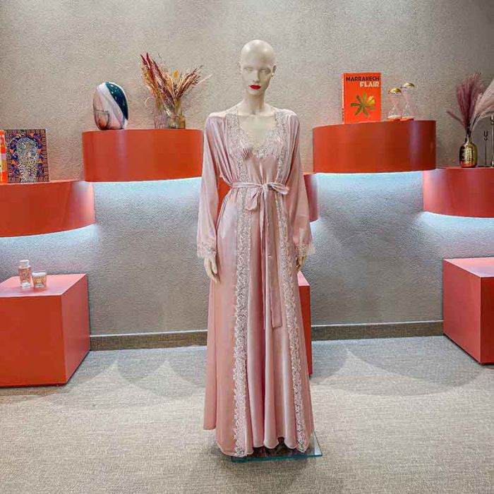 NIGHTDRESS & NEGLIGEE SET - فستان | JANE WOOLRICH - جين وولريتش NIGHTDRESS & NEGLIGEE SET - فستان | JANE WOOLRICH - جين وولريتش