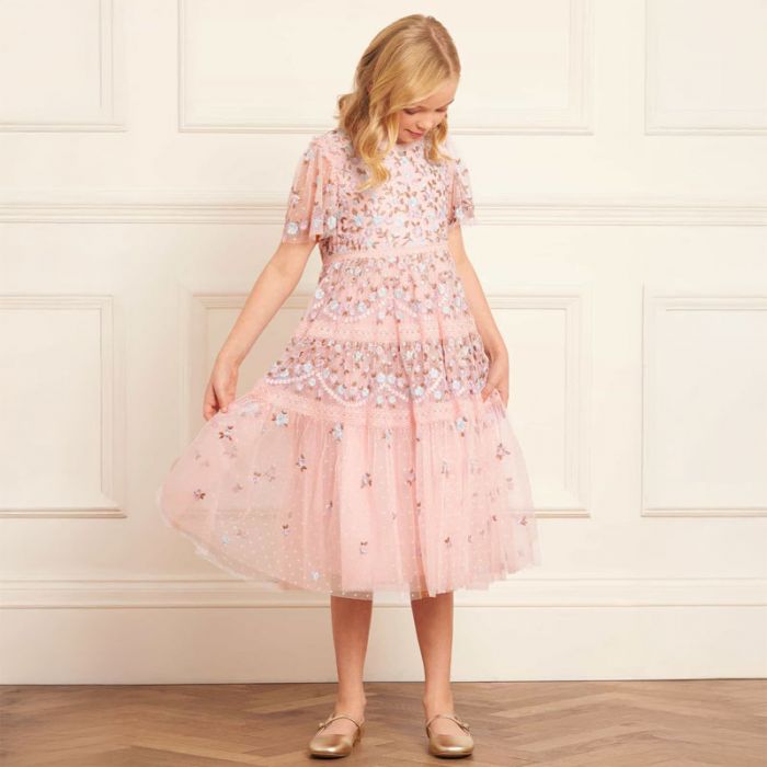 GIRL DRESS - فستان | NEEDLE & THREAD - نيدل & ثريد GIRL DRESS - فستان | NEEDLE & THREAD - نيدل & ثريد