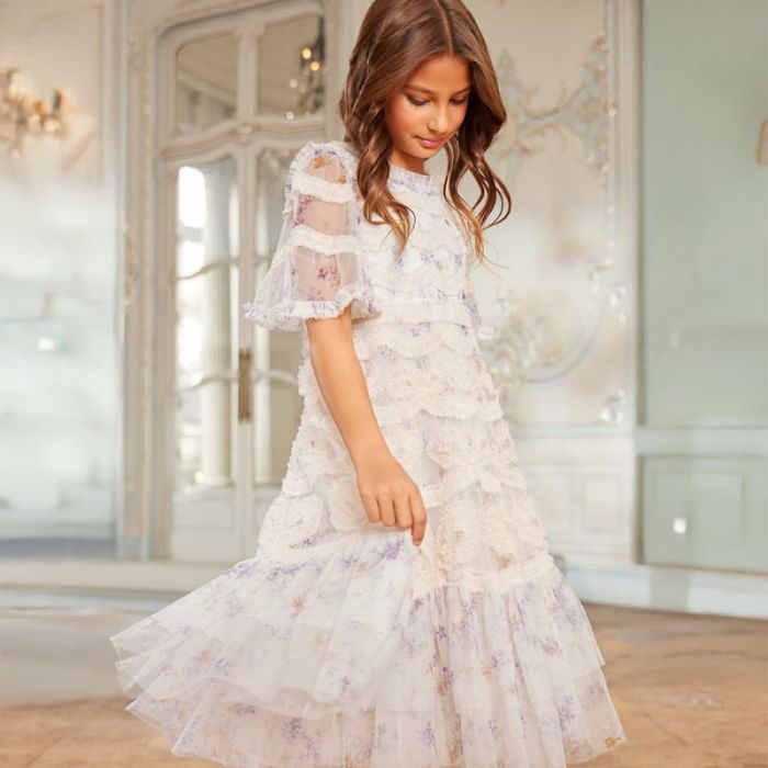 GIRL DRESS - فستان | NEEDLE & THREAD - نيدل & ثريد GIRL DRESS - فستان | NEEDLE & THREAD - نيدل & ثريد