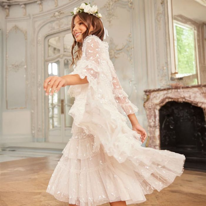 GIRL DRESS - فستان | NEEDLE & THREAD - نيدل & ثريد GIRL DRESS - فستان | NEEDLE & THREAD - نيدل & ثريد