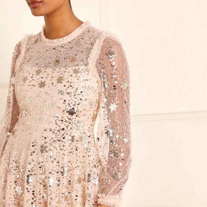 SHOOTING STARS LS ANKLE GOWN - فستان | NEEDLE & THREAD - نيدل & ثريد SHOOTING STARS LS ANKLE GOWN - فستان | NEEDLE & THREAD - نيدل & ثريد