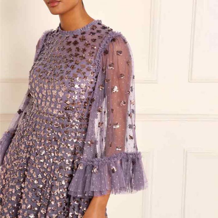 GLISTEN LS ANKLE GOWN - فستان | NEEDLE & THREAD - نيدل & ثريد GLISTEN LS ANKLE GOWN - فستان | NEEDLE & THREAD - نيدل & ثريد