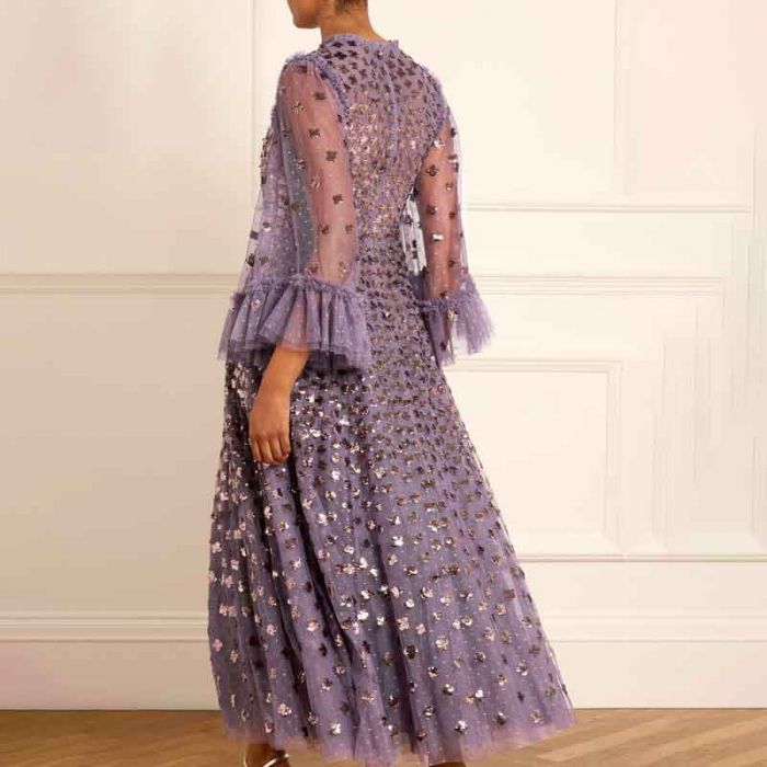 GLISTEN LS ANKLE GOWN - فستان | NEEDLE & THREAD - نيدل & ثريد GLISTEN LS ANKLE GOWN - فستان | NEEDLE & THREAD - نيدل & ثريد