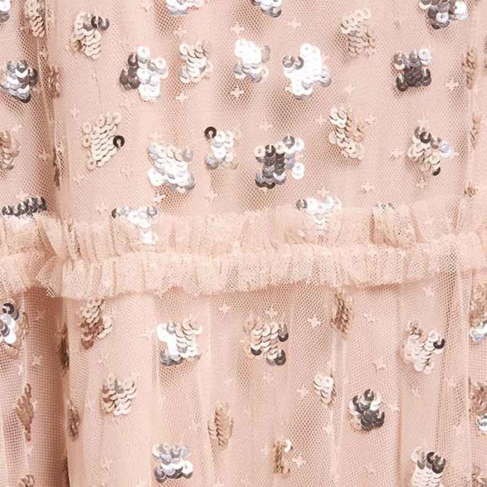 GLISTEN TIERED ANKLE GOWN - فستان | NEEDLE & THREAD - نيدل & ثريد GLISTEN TIERED ANKLE GOWN - فستان | NEEDLE & THREAD - نيدل & ثريد