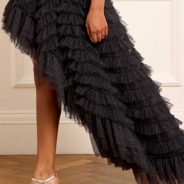MIA STRAPLESS HIGH-LOW GOWN - فستان | NEEDLE & THREAD - نيدل & ثريد MIA STRAPLESS HIGH-LOW GOWN - فستان | NEEDLE & THREAD - نيدل & ثريد