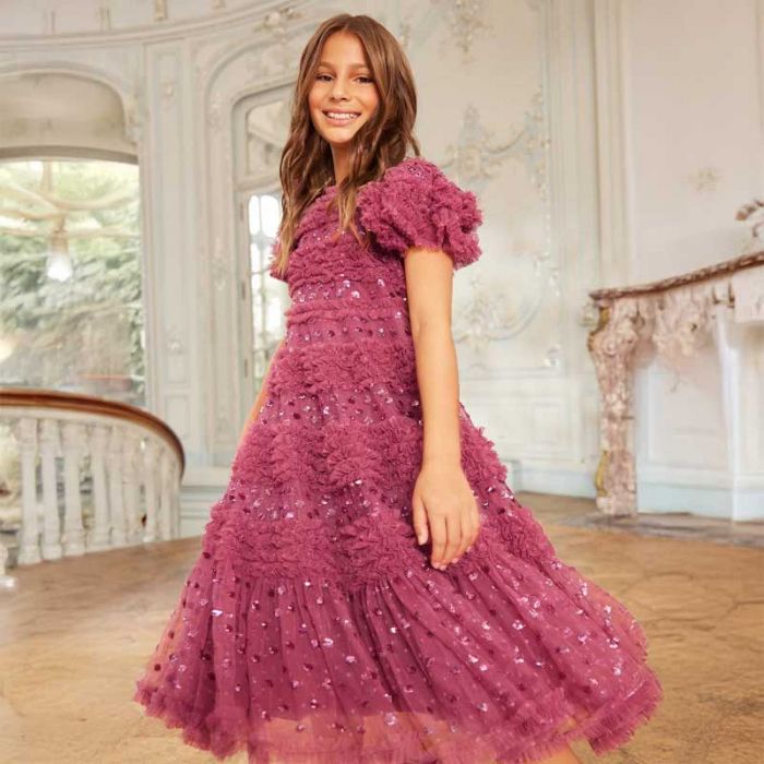 GIRL DRESS - فستان | NEEDLE & THREAD - نيدل & ثريد GIRL DRESS - فستان | NEEDLE & THREAD - نيدل & ثريد