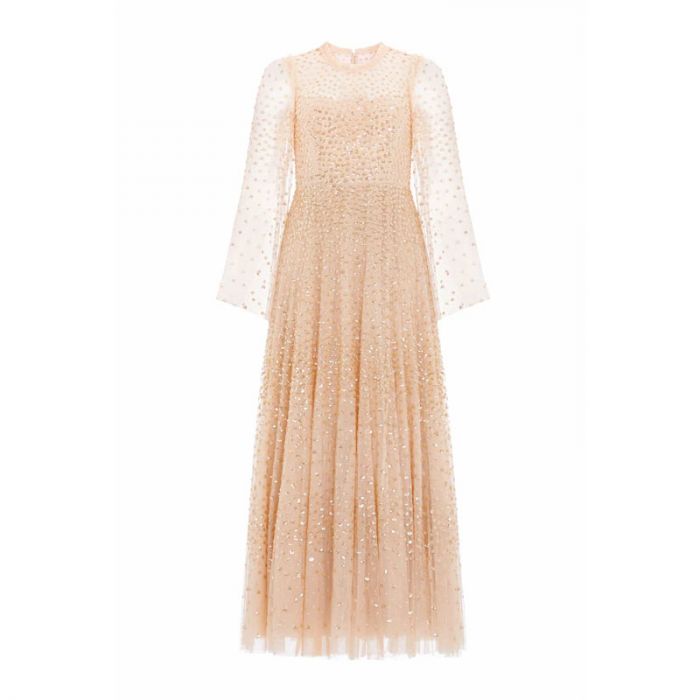 SDOT RND NECK ANKLE GOWN - فستان | NEEDLE & THREAD - نيدل & ثريد SDOT RND NECK ANKLE GOWN - فستان | NEEDLE & THREAD - نيدل & ثريد
