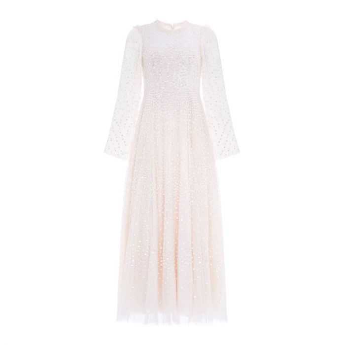 SDOT RND NECK ANKLE GOWN - فستان | NEEDLE & THREAD - نيدل & ثريد SDOT RND NECK ANKLE GOWN - فستان | NEEDLE & THREAD - نيدل & ثريد