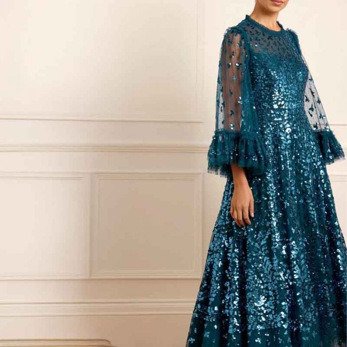 FERN ANKLE GOWN - فستان | NEEDLE & THREAD - نيدل & ثريد FERN ANKLE GOWN - فستان | NEEDLE & THREAD - نيدل & ثريد