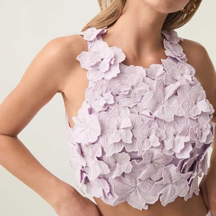 SPLENDOUR FLOWER SHELL TOP - توب | AJE - اي جي إي SPLENDOUR FLOWER SHELL TOP - توب | AJE - اي جي إي