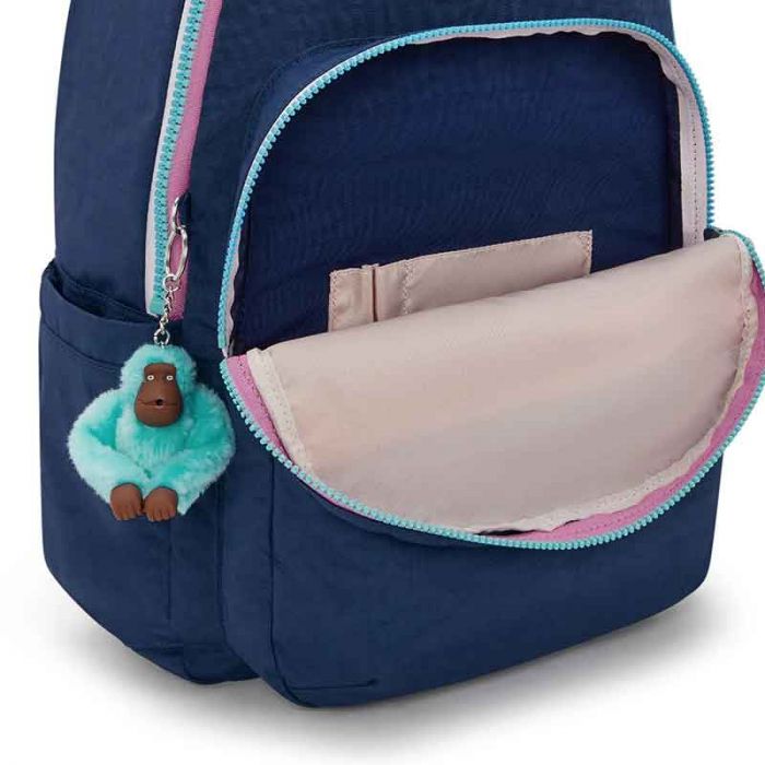 SEOUL LARGE BACKPACK : KIPLING : RESORT NAVY : OS - شنطة ظهر | KIPLING - كيبلينج SEOUL LARGE BACKPACK : KIPLING : RESORT NAVY : OS - شنطة ظهر | KIPLING - كيبلينج
