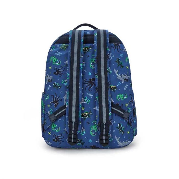 SEOUL LAP LARGE BACKPACK : KIPLING : UNDERSEA PARTY : OS - شنطة ظهر | KIPLING - كيبلينج SEOUL LAP LARGE BACKPACK : KIPLING : UNDERSEA PARTY : OS - شنطة ظهر | KIPLING - كيبلينج