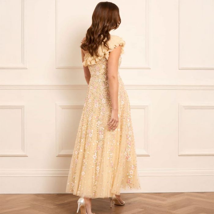 CONFETTI OS ANKLE GOWN - فستان | NEEDLE & THREAD - نيدل & ثريد CONFETTI OS ANKLE GOWN - فستان | NEEDLE & THREAD - نيدل & ثريد